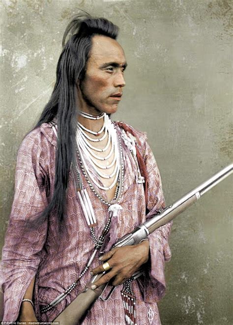native americans  brought   life daily mail