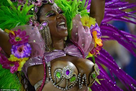 rio s carnival gets underway with a riot of colour and music daily mail online