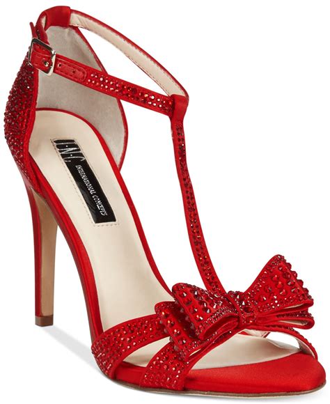 Lyst Inc International Concepts Reesie Evening Sandals In Red