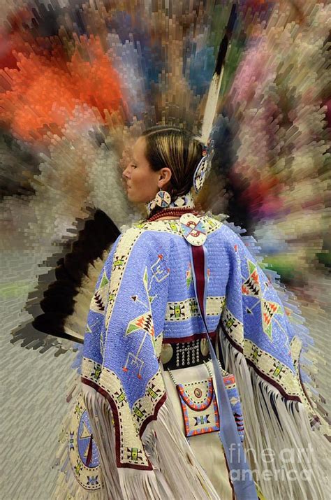 Pow Wow Traditional Dancer 2 By Bob Christopher Pow Wow Native