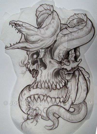 Skullneel Skull Tattoo Design Skull Tattoo Drawings