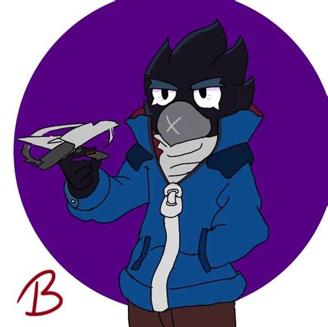 crow brawl stars desenhando esbocos fofinhos corvo