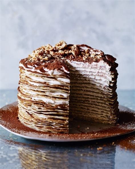 tiramisu crepe cake recipe delicious magazine