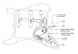 wiring diagram fender stratocaster guitar wiring
