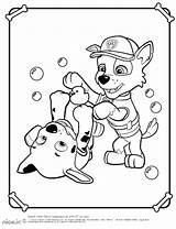 Paw Patrol Coloring Pages Easter Printable Getcolorings sketch template