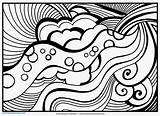 Coloring Pages Odd Getdrawings Abstract sketch template