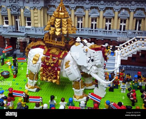 lego model thailand landscape building temple traditional  holy