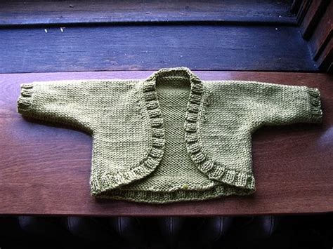 knit jones baby shrug