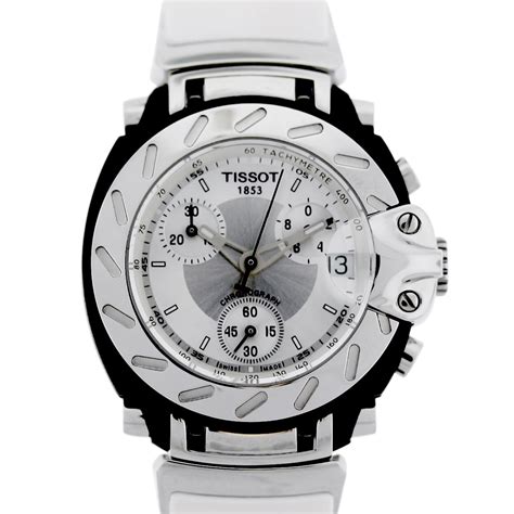 tissot t race chronograph rubber strap watch