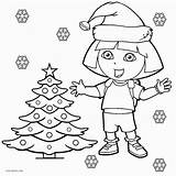 Dora Cool2bkids Colouring sketch template