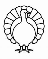 Turkey sketch template