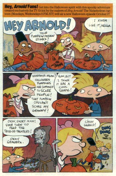 Comics Helga S Halloween Hey Arnold Wiki Fandom