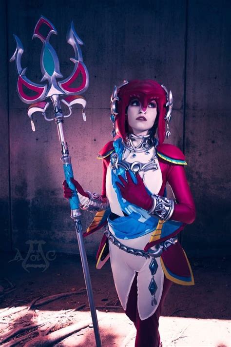 mipha cosplay breath of the wild