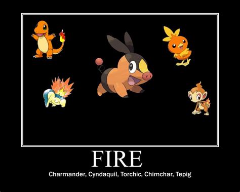 Starter Pokemon Fire Types By Ultimo855 On Deviantart