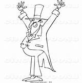 Circus Ringmaster Coloring Pages Getdrawings Clipart Drawing Getcolorings sketch template
