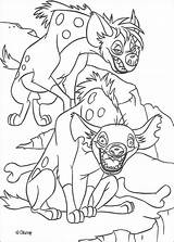 Coloring Lion Pages Hyenas Shenzi Banzai King Color Print Roi Hellokids Online Le sketch template