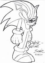 Sonic Darkspine Pages Coloring Colouring Hedgehog Hyper Print Deviantart Search Again Bar Case Looking Don Use Find Top Template Baby sketch template