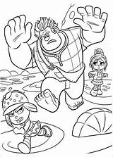 Wreck Ralph Coloring Pages Printable sketch template