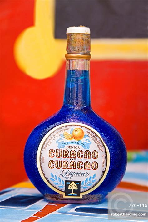 curacao liqueur willemstad curacao netherlands stock photo