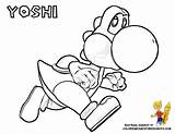 Mario Coloring Yoshi Pages Bros Super Print Kids Printable Brother Popular Mandala Col Coloringhome sketch template