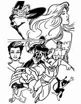 Coloring Men Pages Superhero Printable Team Storm Kids Marvel Print Books Comments sketch template