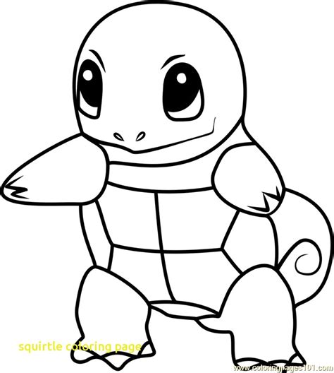 squirtle coloring page images