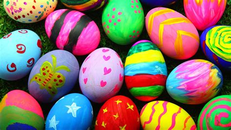 colorful easter eggs hd celebrations  wallpapers images backgrounds   pictures