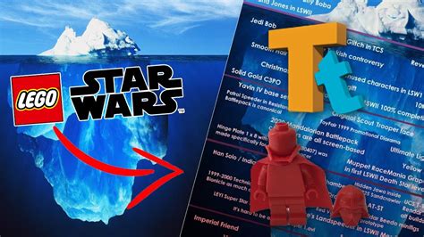 lego star wars iceberg explained youtube