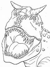 Cuernos Dinosaurio Infantil sketch template
