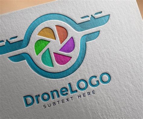 drone logo template  templatemonster   drone logo