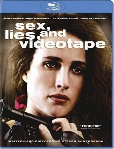 Sex Lies And Videotape New Sealed Blu Ray James Spader Andie Macdowell
