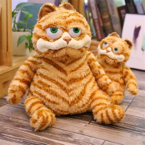 garfield stuffed animal cursed cat plush  shipping