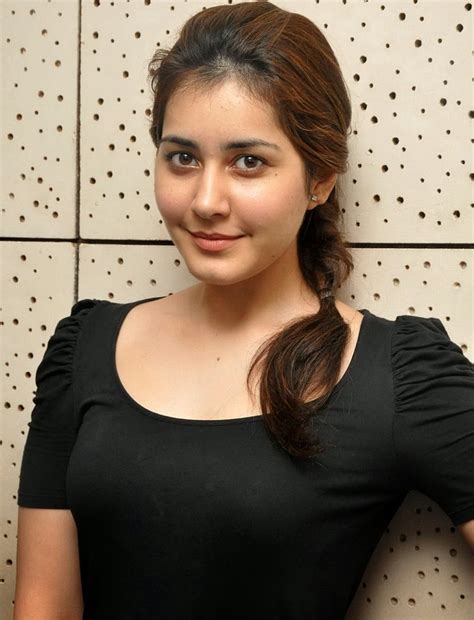 high quality bollywood celebrity pictures rashi khanna looks super hot in black top and blue