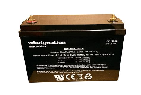 deep cycle battery review   windy nation solar   budget