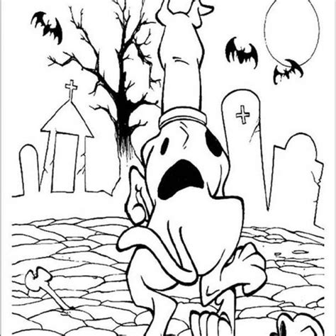 scooby doo coloring pages zombie island  printable coloring pages