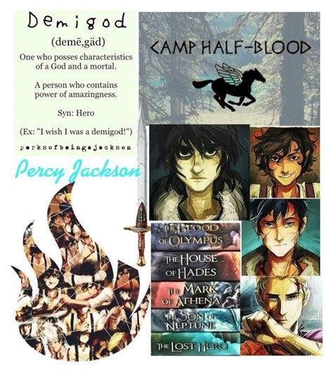 Percy Jackson By Lindammtz On Polyvore Featuring Art