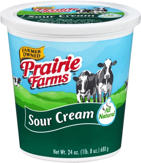 prairie farms  natural sour cream  oz walmartcom