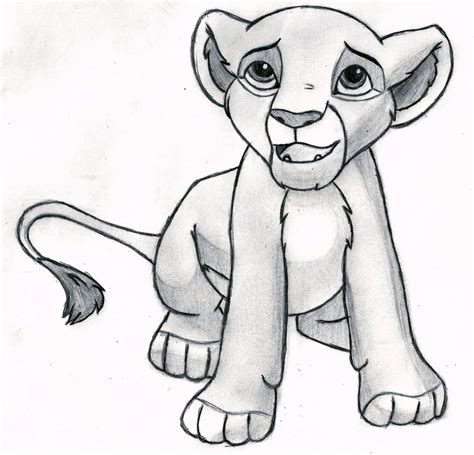 lion king drawings clipartsco
