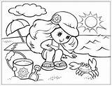 Vara Colorat Desene Planse Copii Anotimpul Colorate Imagini Ausmalbild Educative Colorare Anotimp Sunbathing Sommer Doghousemusic Anotimpuri Vară Colorez Creioane Fata sketch template