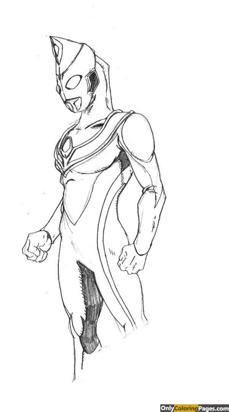 ultraman gaia coloring pages sketches coloring pages coloring books
