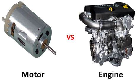 difference  motor  engine mechstudy
