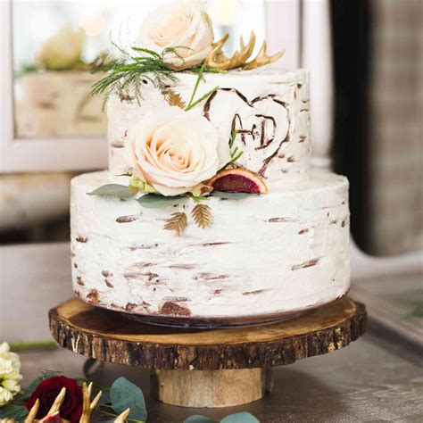 35 rustic wedding cakes we love