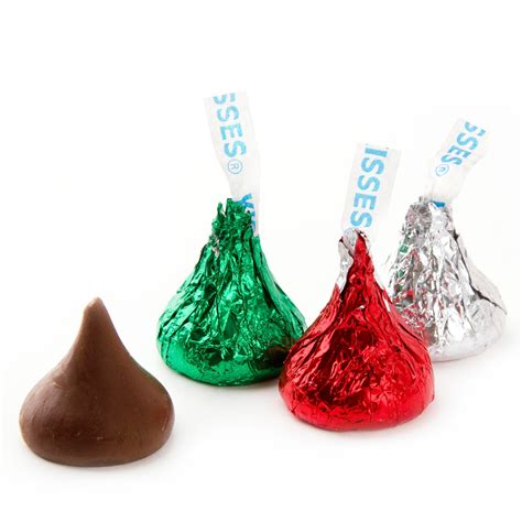 christmas hershey kisses  lb bag christmas candy chocolate