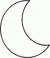 Moon Crescent Coloring Drawing Pages Nightcap Drawings Previous Template sketch template