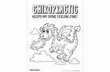 Chiropractic Coloring Sheets Series Kids Wellness sketch template