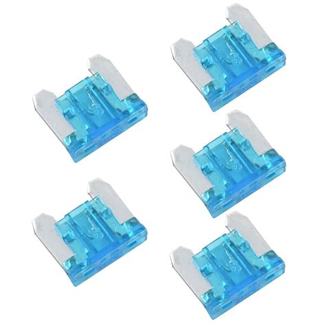 mayitr pcs blue high quality mini blade fuse  amp micro mini blade fuses suitable  auto