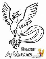 Coloring Pokemon Articuno Pages Colouring Legendary Bird Zapdos Print Do Sheets Characters Choose Board Getdrawings Feraligatr Bubakids Printable Line sketch template