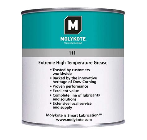 molykote  compound extra high temperature grease kg tin