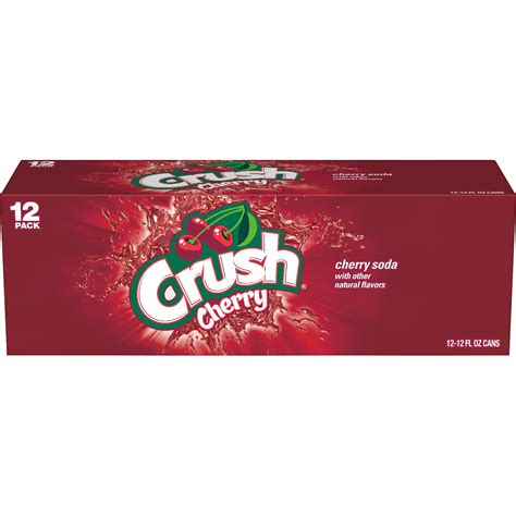 crush cherry soda  fl oz  pack walmartcom