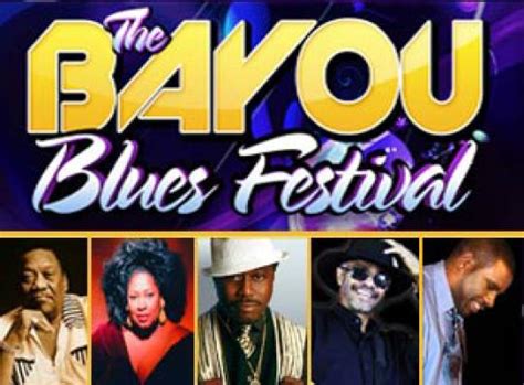 the bayou blues festival raising cane s river center